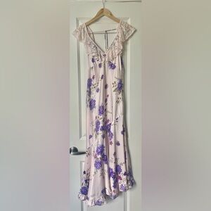 Free People midi asymmetrical dress